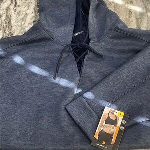 Blue Long Sleeve Hoodie